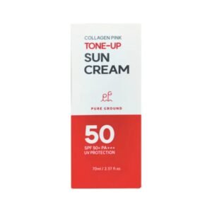 Pure Ground Collagen Pink Tone Up Sun Cream SPF50+ – 70ml